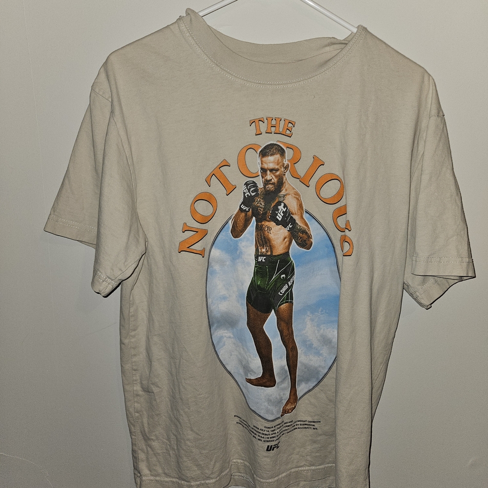 UFC Cream Cotton T-Shirt